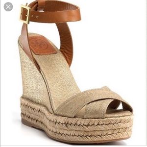 Tory Burch (new) wedges.
